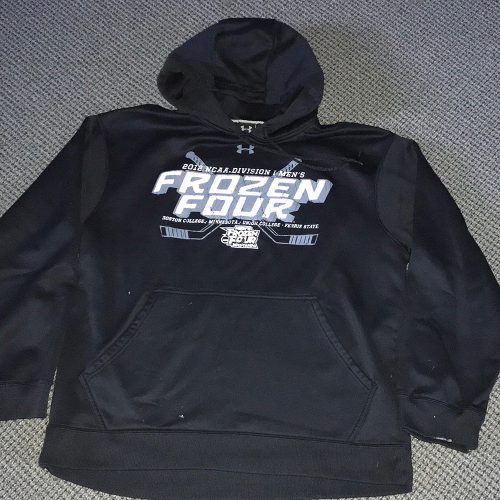 Under Armour Black '2012 Frozen Four' Pullover Hoodie